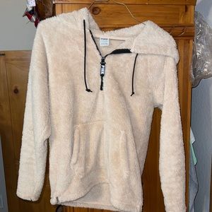 PINK Teddy Quarter Zip